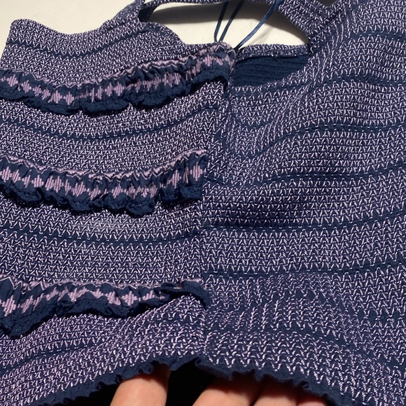 Anthropologie Smocked Embroidered Tank S - Picture 16 of 16